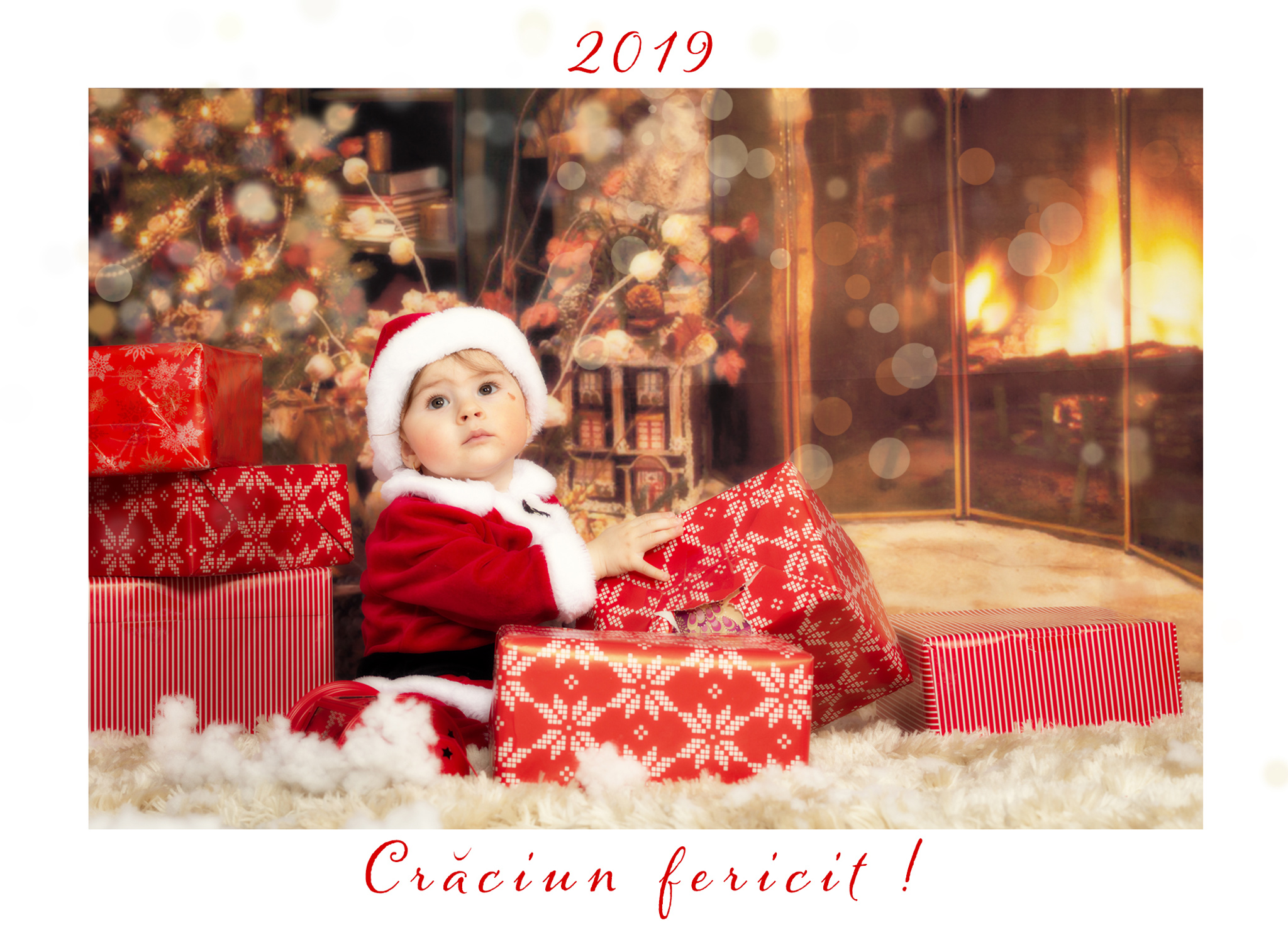 Şedința foto de Crăciun copii - studio foto Craciun Bucuresti